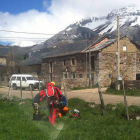 Los montañeros fueron rescatados en San Emiliano. DL