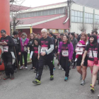 La carrera celebró ayer su quinta edición con un éxito de participación y de recaudación. ARAUJO