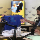 Mònica Terribas y el major Josep Lluís Trapero, durante la entrevista en Cataluña Ràdio.