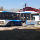 Imagen de uno de los autobuses metropolitanos de San Andrés.