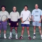 Componentes de Fresno de la Vega y Santa María del Páramo, finalistas de frontenis masculino