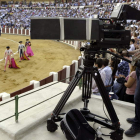 TVE ha retransmitido desde Valladolid la corrida de El Juli, Talavante y Manzanares.