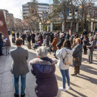 Imagen del homenaje en memoria de Joseba. RAQUEL LLAMAZARES