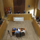 Pleno del ayuntamiento de Villaquilambre. FERNANDO OTERO