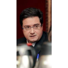 Óscar López, durante el encuentro con la Agencia Efe.