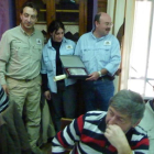 Los asociados de Pescaleón durante su comida navideña.