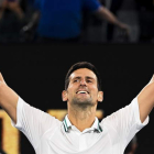Djokovic sumó su 18º triunfo en un Grand Slam y lo hizo en un escenario propicio para el serbio como el Abierto de Australia. LEWINS