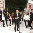 Rubalcaba, en el acto celebrado ayer en Madrid.