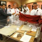Carlos López Riesco presentó los legajos en la cripta del Museo junto a la Asociación de Amigos de l
