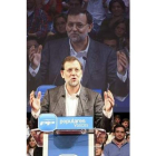 Rajoy intervino en un acto político en San Sebastián.