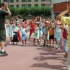Una de las actividades consistía en bailar graciosamente