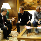 Nadal se reunió con los representantes de UGT-Fica. RAQUEL P.  VIECO