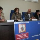 Un momento de la clausura del congreso sobre Educación con la presencia de Sánchez-Pascuala