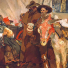 Óleo que pintó Joaquín Sorolla en la Plaza de San Bartolomé entre 1902 y 1903. DL