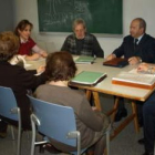 Catalina Díaz, reunida con las asociaciones de mayores de la capital leonesa.