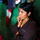 Catarina Alonzo, madre de Felipe Gómez Alonzo, el niño de 8 años que falleció en la frontera estadounidense.