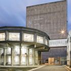 Imagen exterior de la central nuclear de Garoña en la provincia de Burgos que vive pendiente de su futuro.