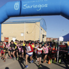 La carrera volvió a contar con la participación de numerosos participantes. FERNANDO OTERO