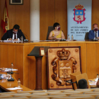 Pleno en el ayuntamiento de San Andrés del Rabanedo. F. Otero Perandones.