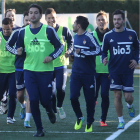 Díaz ha podido completar por fin una semana de entrenamiento con toda la plantilla