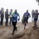 El terreno y la niebla marcaron el transcurso de la carrera.