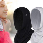 Modelos de hiyab que Decathlon preveía comercializar en Francia.