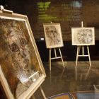 Detalle de la exposición de Curt Labitzke en el Palacio del Conde Luna