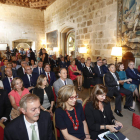 Asistentes a las jornadas, en uno de los actos del Hostal de San Marcos. JESÚS