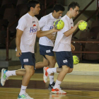 El equipo leonés sigue entrenando duro para conjuntarse cada vez más y crecer como grupo.