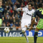 Kaká anotó el cuarto tanto del Real Madrid convirtiéndose además en el brasileño con más goles en la Liga de Campeones.