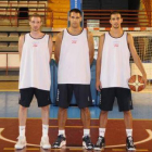 Las nuevas incorporaciones del Baloncesto León en el Palacio de Deportes.
