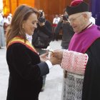 Nuria Lesmes y Primo Lucio Panero.