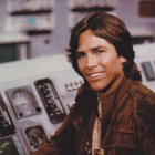 Richard Hatch, como capitán Apolo, en la serie 'Battlestar Galactica'.
