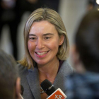 La alta representante de la UE, Federica Mogherini.