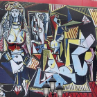 Imagen en un póster del lienzo de Picasso.