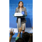 De Cospedal compareció tras el comité ejecutivo.
