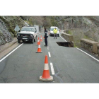 En Portilla de la Reina se localiza el tramo más delicado de la circulación de las carreteras leonesas. CAMPOS
