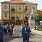 Procesión de la Virgen del Carmen en Veguellina. COMISIÓN DE FIESTAS
