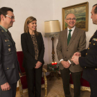 Ruiz Medrano, ayer, en su visita a Zamora.