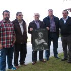 Representantes del Ayuntamiento y de las cofradías.