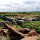 En las excavaciones realizadas en las colinas de Lancia (León), han aparecido los restos de unas termas y de un mercado