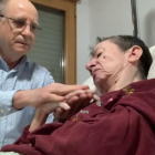 Ángel Hernández y María José Carrasco, en el vídeo que grabaron.