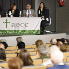 Última conferencia sobre la investigación contra el cáncer en León. JESÚS F. SALVADORES