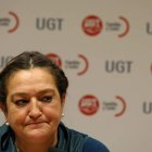 Carmen Ámez, secretaria de la nueva federación de empleados de servicios públicos de UGT. ARCHIVO