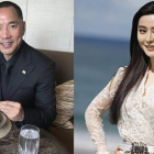 El millonario disidente Guo Wengui y la actriz acusada Fan Bing Bing.