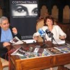 Luis Miguel Alonso y Victorina Alonso durante la presentación del certamen de cortometrajes
