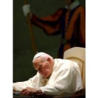 El Papa, el domingo durante una ceremonia de canonización