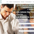 La nueva página web de Pedro Sánchez