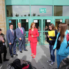 Silvia Clemente, la semana pasada, en un acto en la Universidad de Valladolid.