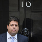 El ministro principal de Gibraltar, Fabián Picardo, a su llegada a Downing Street, el pasado 30 de agosto.